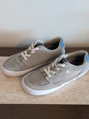 Sperry Boat Shoes Boys Size 3 Grey